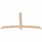 Ekena Millwork Bellingham Smooth Timber Gable Bracket, Douglas Fir, 84"W x 49"H x 1 1/2"D x 5 1/2"F, 14/12 Pitch GBW084X49X0206BEL00SDF - alternate 3